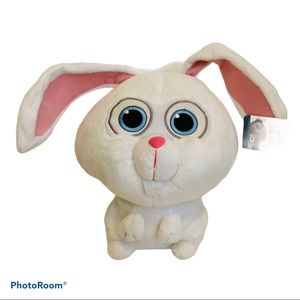 NWT THE SECRET LIFE OF PETS SNOWBALL BUNNY PLUSH